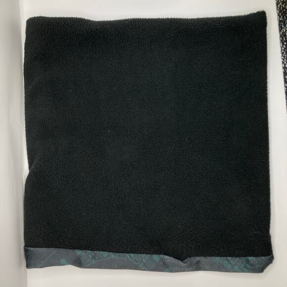 Skida Gray Green Print Fleece Lined Neck Warmer Adult OS Ski Snowboard Outdoors - Picture 6 of 8